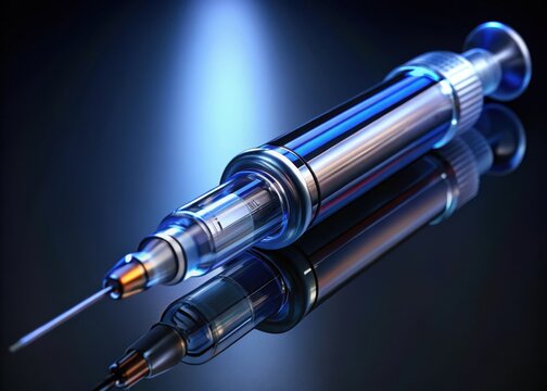 Insulin injection pen and sterile needle for medical use in healthcare settings