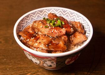 豚のステーキ丼