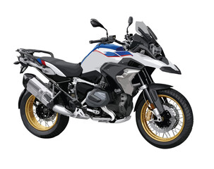 Obraz premium Icon motor bike art design side view vector template