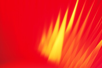 Obraz premium Light effects on the mirror surface, geometric flames, abstract wallpaper