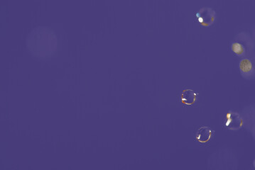 Abstract backdrop  with air bubbles 