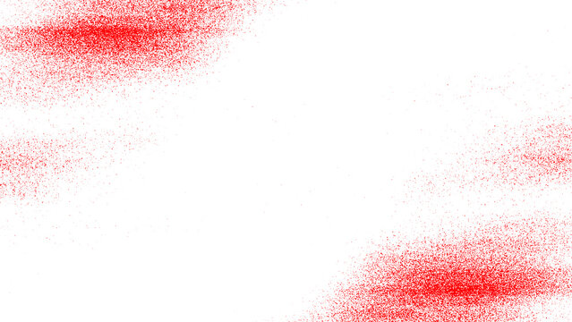 Vibrant red powder explosion creating dynamic abstract background for energetic design projects and bold artistic statements