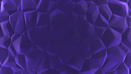 Complex 3D point grid visualizing deformation or wave motion