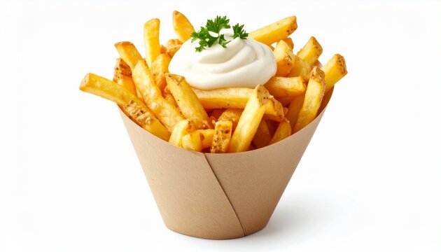 Dutch Fries with Fritessaus Mayonnaise

