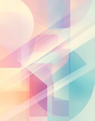 abstract background with colorful triangles