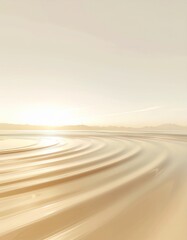 Naklejka premium desert sand dunes