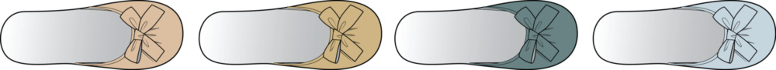 Infographic Elements A Set of Colorful Pill-Shaped Buttons with Abstract Decorative Designs