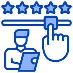 Customer Survey Icon Element For Design