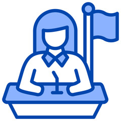 Minister Icon Element For Design