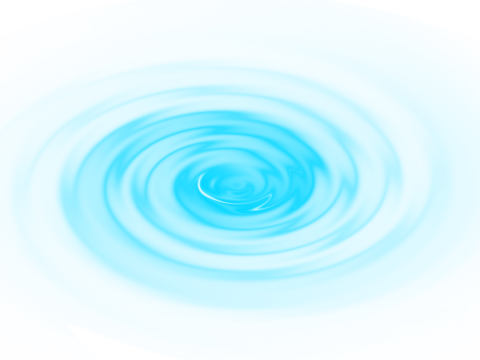 Abstract light blue water ripple swirl pattern creating a serene, liquid background. - Powered by Adobe