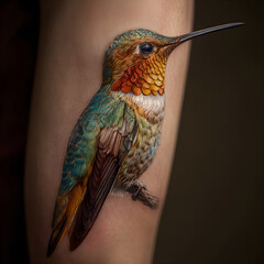 Discover the Delicate Beauy and Symbolism of Hummingird Tattoos: Meaning, Desin Ideas, Placement Options and Creative Inspirations