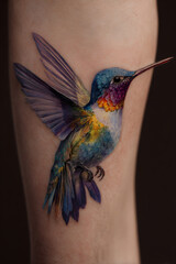 Discover the Delicate Beauy and Symbolism of Hummingird Tattoos: Meaning, Desin Ideas, Placement Options and Creative Inspirations