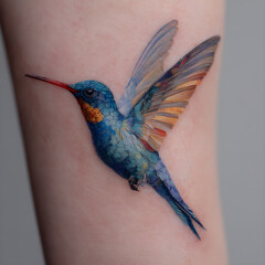Discover the Delicate Beauy and Symbolism of Hummingird Tattoos: Meaning, Desin Ideas, Placement Options and Creative Inspirations