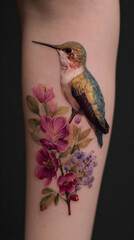 Discover the Delicate Beauy and Symbolism of Hummingird Tattoos: Meaning, Desin Ideas, Placement Options and Creative Inspirations