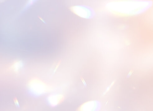 キラキラとプリズムの輝く背景