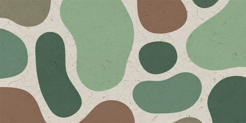 Fototapeta premium Abstract Camouflage Pattern with Earthy Tones and Organic Shapes.