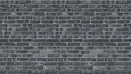 Seamless Gray Brick Wall Texture Background for Design and Architectural Projects - Durable Surface