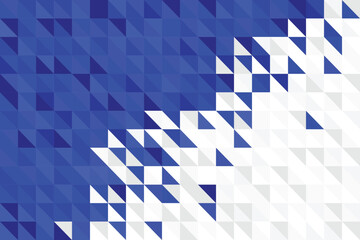 Blue background with triangle patterns