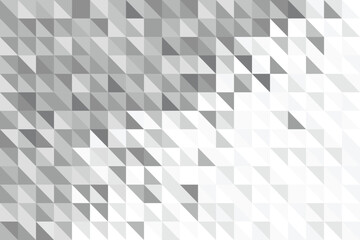 Grey background with triangle patterns