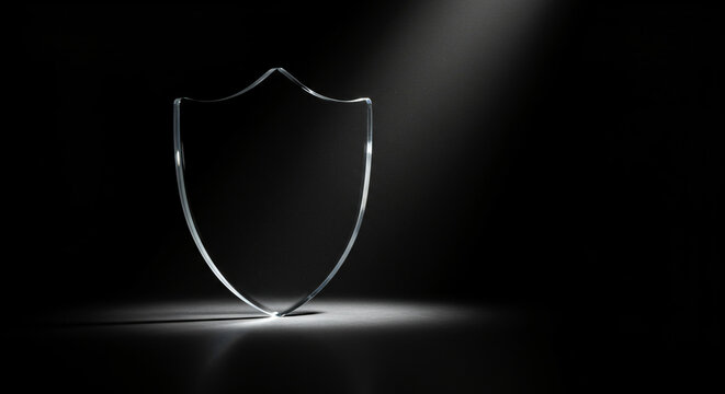 risk management and security visual concept showing strategic leadership