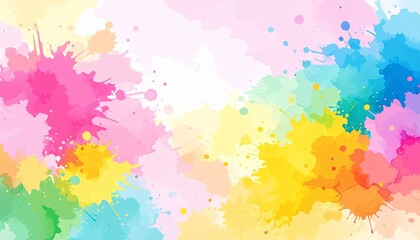 Fototapeta premium abstract colorful background, colorful watercolor background, abstract watercolor background, 