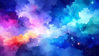 abstract colorful background with stars, abstract color background, abstract colorful background, 