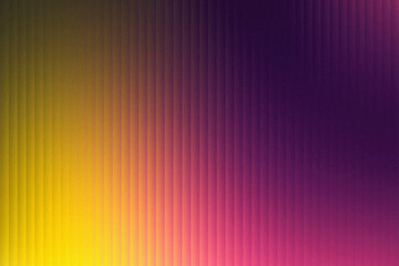 Abstract background with vertical lines and a gradient of yellow orange pink and purple colors