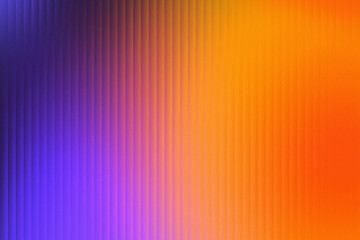 Abstract background with purple to orange gradient and vertical lines pattern texture design effect
