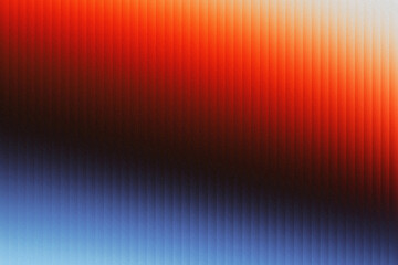 Gradient of red orange and blue with vertical lines creating an abstract background texture design