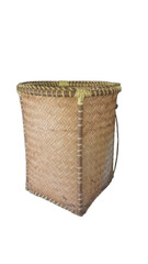 Taingen is a container used to store or carry items such as rice, firewood, and food supplies from the Dayak Taman tribe.