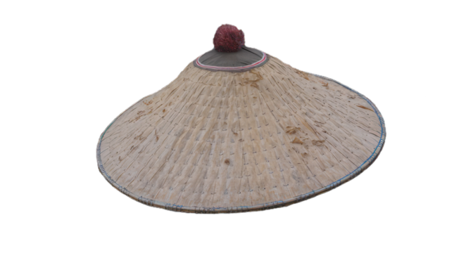 Taingen, is a container used to store or carry items such as rice, firewood, and food supplies from the Dayak Taman tribe.