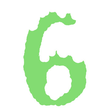 Green number sux with snow