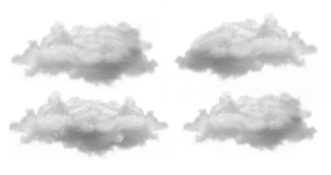 clouds in the sky, Cloud PNG Isolated
