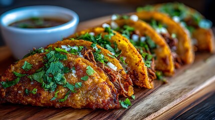 The trendy crispy fried birria tacos made famous