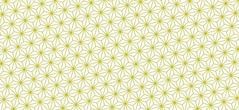 Asanoha geometric pattern, traditional japanese style wide background, elegant minimal tone cover design background, web banner
