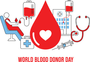 World Blood Donor Day : Celebrate Lifesaving Heroes and Promote Blood Donation