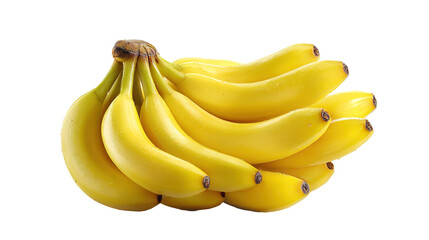 one banana isolated on white background .