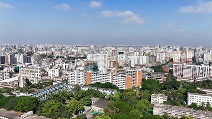 Dhaka City View, Bangladesh