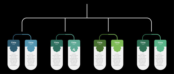 infographic illustrations used for presentations