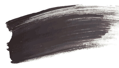 Black Ink Brush Stroke Texture Background