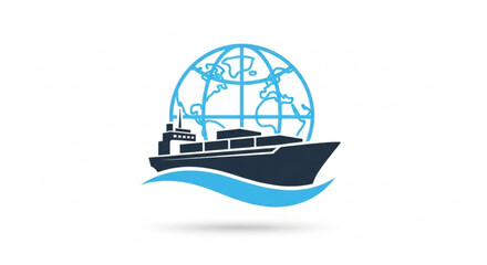 Global shipping and logistics company ocean freight services international trade and import export solutions