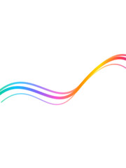 Parallel Gradient Wavy Lines Abstract Rainbow Sinusoidal Curves Dynamic Fluid Motion Artistic Background