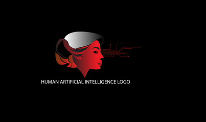 Artificial Intelligence & Humanity Symbol