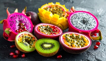 fresh fruit and vegetables