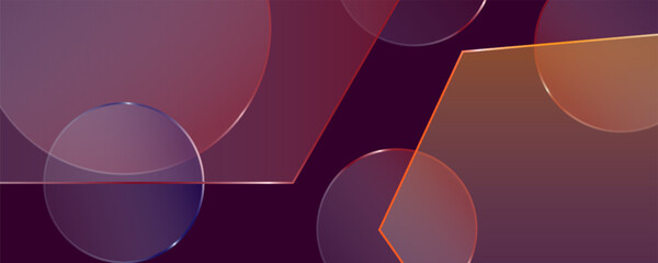 Abstract geometric colorful neon circular illustration design background. vector illustrations