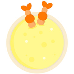 Fototapeta premium Vector Bowls of Global Cuisine Diverse Soup Food Dishes