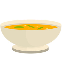 Vector Bowls of Global Cuisine Diverse Soup Food Dishes