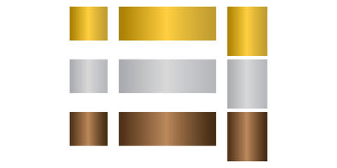 Metal Texture Set - gold, silver, and bronze