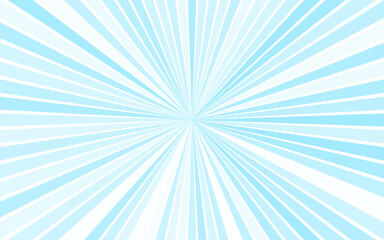 Retro blue and white vector banner wallpaper background with radial stripes. Radiant stripes retro banner background. Retro colorful vector banner backdrop background. Red retro vector banner.