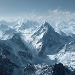 Spectacular Icy Mountain Tp Views: A Breathtaking Esape to Snow-Capped Peaks ad Stunning Landscapes